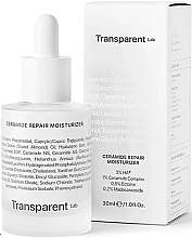 Ультразволожувальна сироватка для обличчя - Transparent Lab Ceramide Repair Moisturizer — фото N1