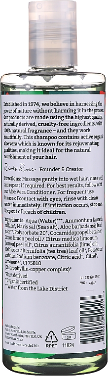 Шампунь для нормальных и сухих волос "Алоэ вера" - Faith In Nature Aloe Vera Shampoo — фото N2
