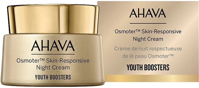 Ночной крем для кожи - Ahava Osmoter Skin-Responsive Youth Booster Night Cream — фото N1