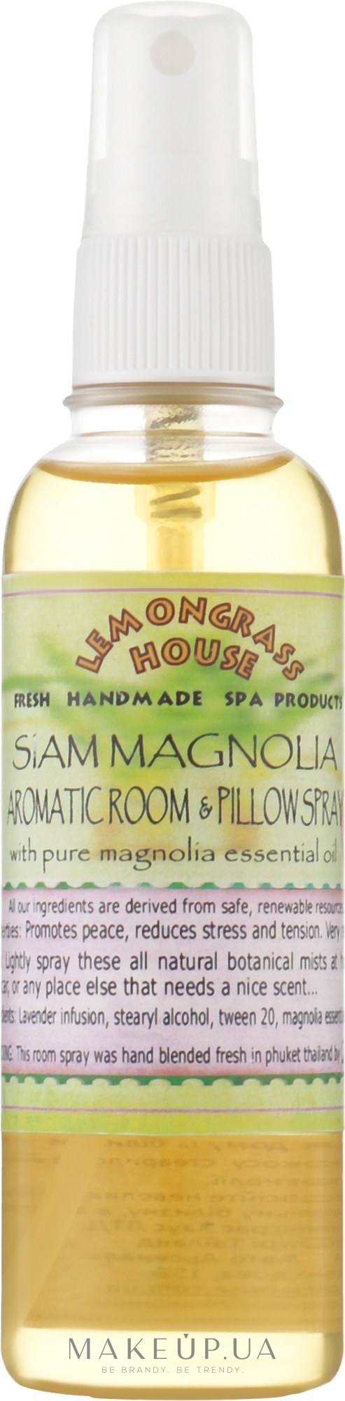 Ароматический спрей для дома "Сиамская магнолия" - Lemongrass House Siam Magnolia Aromaticroom Spray — фото 120ml