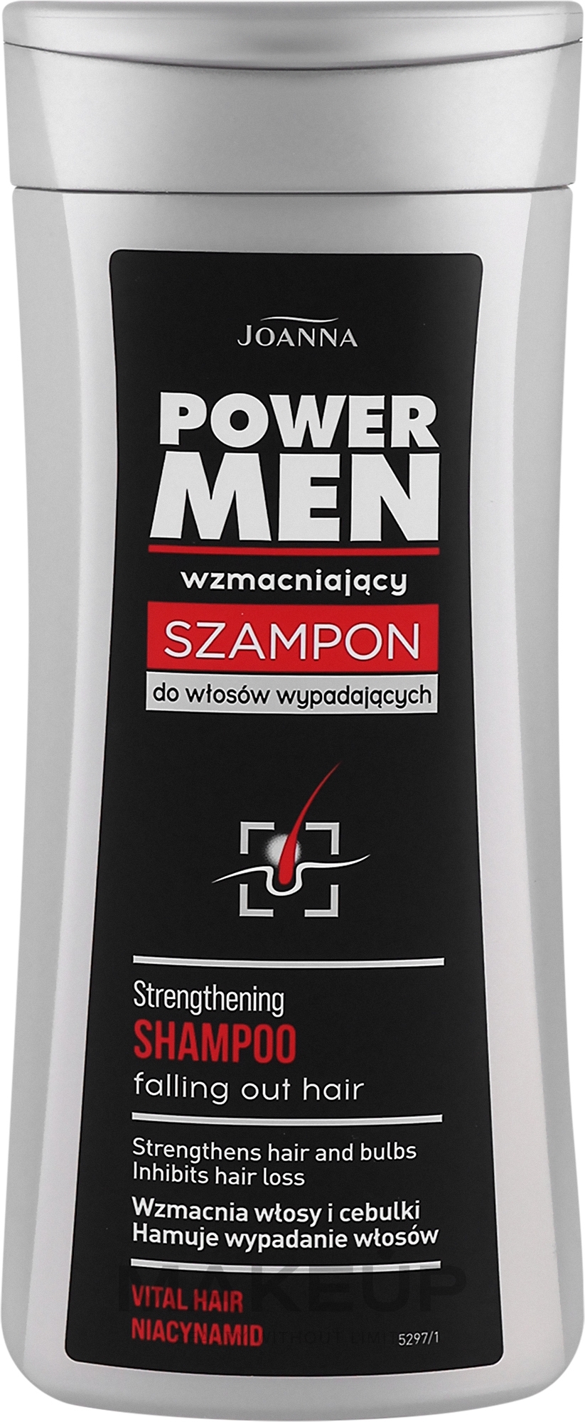Шампунь от выпадения волос - Joanna Power Men Strengthening Shampoo Falling Out Hair  — фото 200ml