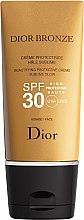 Парфумерія, косметика Сонцезахисний крем для обличчя SPF30 - Christian Dior Bronze Beautifying Protective Creme Sublime Glow