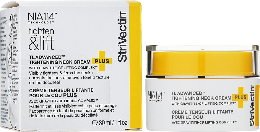 Укрепляющий крем-лифтинг для шеи и зоны декольте - StriVectin Tighten & Lift TL Advanced Tightening Neck Cream Plus — фото N2