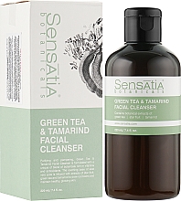 Гель для вмивання "Зелений чай і тамаринд" - Sensatia Botanicals Green Tea & Tamarind Facial Cleanser — фото N2