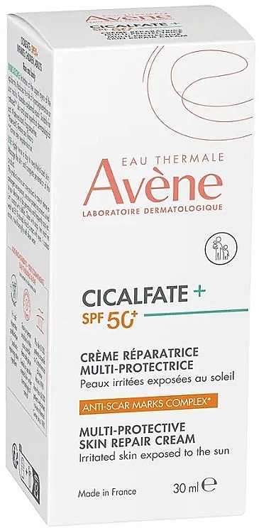 Мультизахисний відновлювальний крем - Avene Cicalfate+ Multi-Protective Repair Cream SPF50+ — фото N2