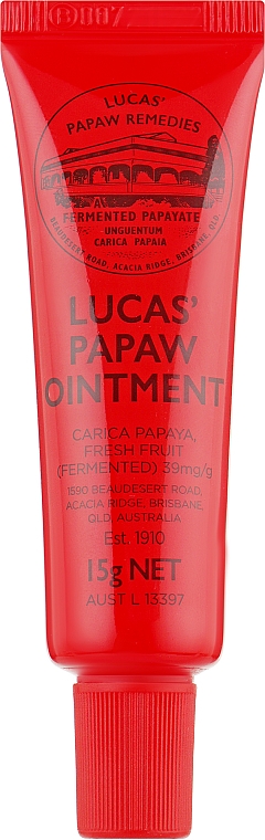 Восстанавливающий лечебный бальзам для губ - Lucas Papaw Remedies Ointment Balm — фото N5