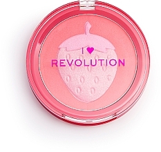 Рум'яна для обличчя - I Heart Revolution Fruity Blusher Soft Shimmer Blusher — фото N1