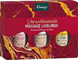 Набор - Kneipp Massage Oil Gift Set (massage/oil/3x20ml) — фото N1