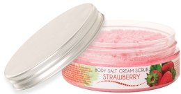 Парфумерія, косметика РОЗПРОДАЖ Скраб сольовий для тіла - Ceano Cosmetics Salt Body Scrub Strawberry *