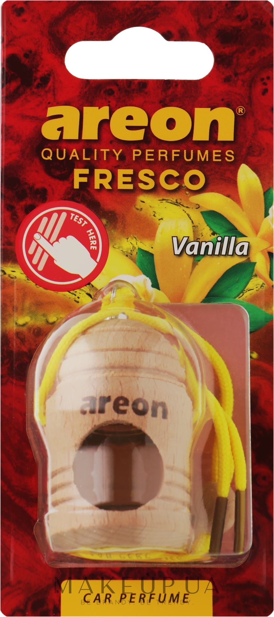 Ароматизатор для авто "Ваниль" - Areon Fresco Vanilla — фото 4ml