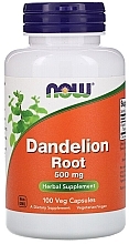 Капсули "Корінь кульбаби", 500 мг - Now Foods Dandelion Root — фото N1