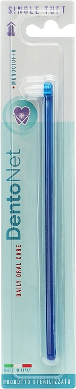 Монопучковая зубная щетка "Dentonet", синяя - Dentonet Pharma — фото N1