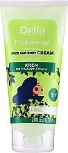 Парфумерія, косметика Крем для обличчя та тіла з ароматом лайма - Delia Fruit Me Up! Face & Body Cream 2in1 Lime Scented