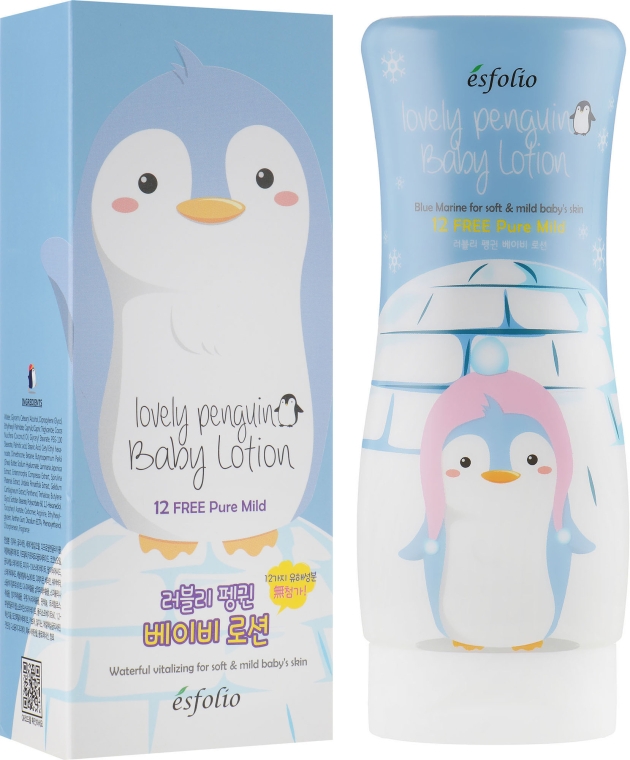 Детский лосьон для тела "Милый пингвин" - Esfolio Lovely Penguin Baby Lotion