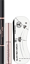 Anastasia Beverly Hills Fluffy Fuller Looking Brow Ebony (br/freeze/2.5g + Powder/1.6g + Brush) - Anastasia Beverly Hills Brow Beginners Kit Taupe (br/Pencil/0.2g + Gel/Mini/2.5ml + Stencils) — фото N2