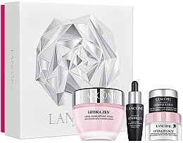 Духи, Парфюмерия, косметика Набор - Lancome Hydra Zen (f/cr/50ml + serum/10ml + eye/cr/5ml + n/cr/15ml)