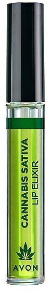 Заспокійливий еліксир для губ - Avon Cannabis Sativa Lip Elixir — фото N1