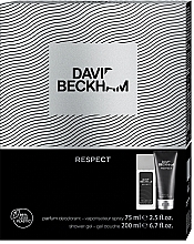 Парфумерія, косметика David Beckham Respect - Набір (deo/75ml + sh/gel/200ml)