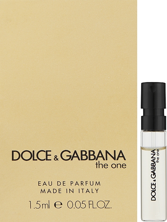 Dolce & Gabbana The One - Парфюмированная вода (пробник)