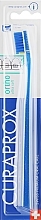 Духи, Парфюмерия, косметика Ортодонтическая зубная щетка, с углублением, сине-синяя - Curaprox CS 5460 Ultra Soft Ortho