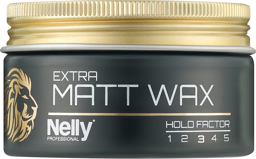 Воск для волос "Extra Matt" - Nelly Professional Men Wax — фото N1