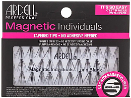 Набір пучкових вій - Ardell Magnetic Individuals Long Black — фото N1