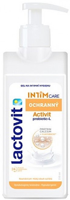 Гель для интимной гигиены - Lactovit Protective Gel For Intimate Hygiene — фото N1