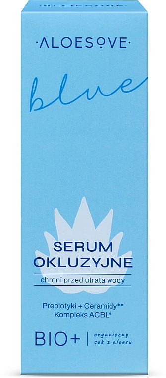 Сыворотка для лица с пребиотиками - Aloesove Blue Face Serum — фото N2