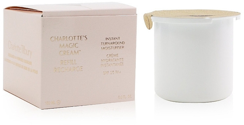 Крем для лица - Charlotte's Tilbury Magic Cream Treat Transform Moisturiser SPF 15 (сменный блок) — фото N2