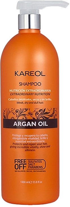 Шампунь для волос с аргановым маслом - Kareol Argan Oil Shampoo — фото N2