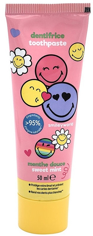 Зубная паста - Take Care Smiley Word Toothpaste Sweet Mint — фото N1