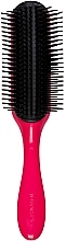 Щетка для волос D4, черная с розовым - Denman Original Styling Brush D4 Asian Orchid — фото N1