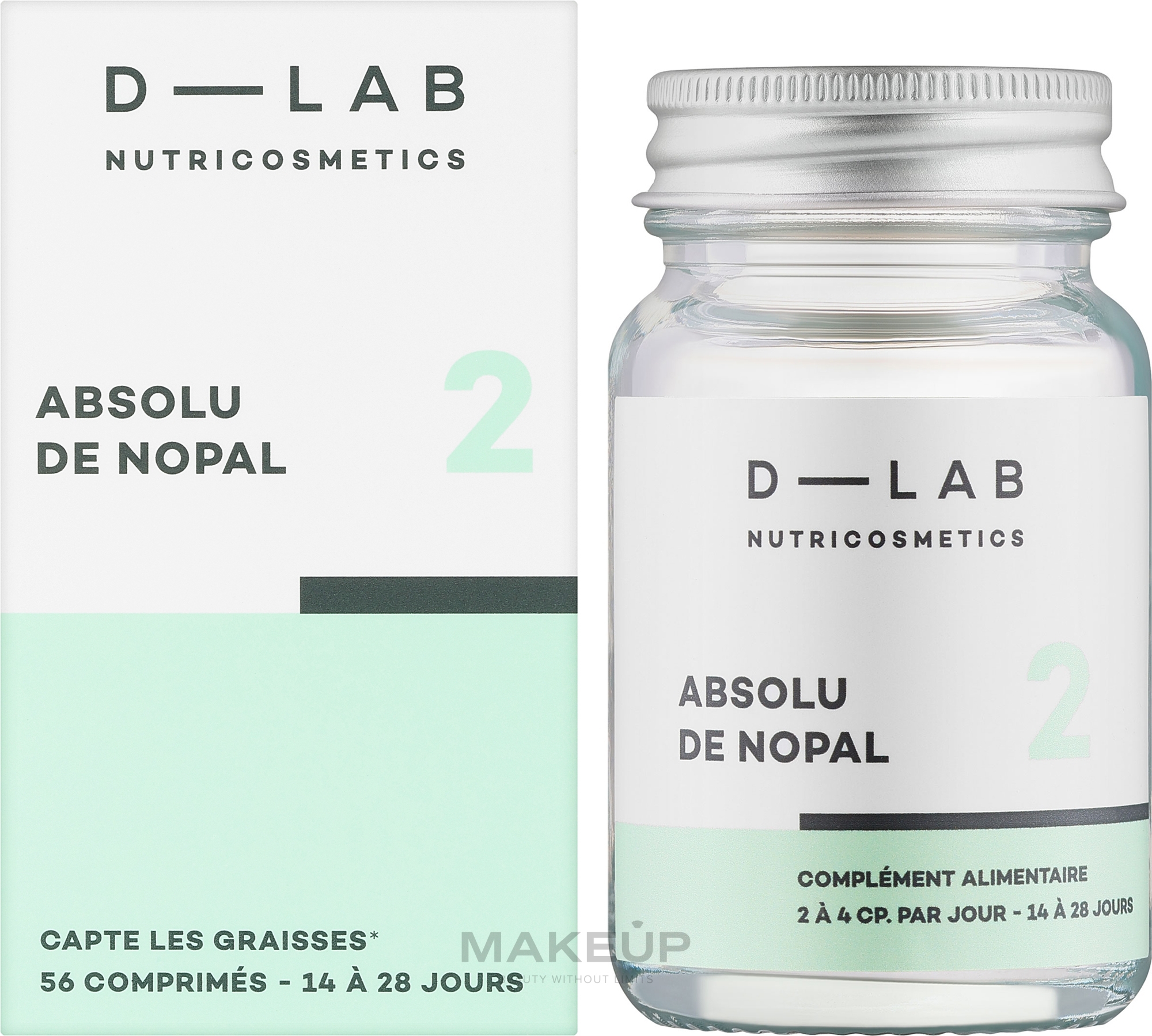 Харчова добавка "Нопал" - D-Lab Nutricosmetics Pure Nopal — фото 56шт
