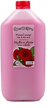 Рідке мило для рук "Троянда і алое вера" - Bluxcosmetics Naturaphy Rose & Aloe Vera Hand Soap Refill — фото N1
