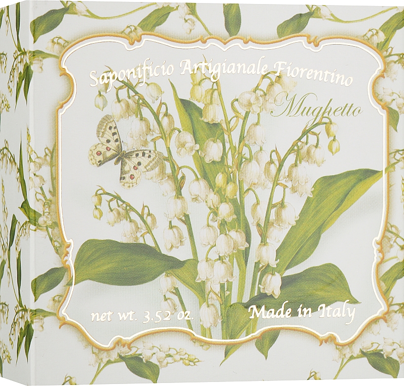 Натуральное мыло "Ландыш" - Saponificio Artigianale Fiorentino Lily Of The Valley Soap — фото N1