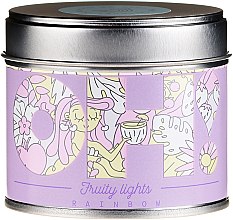 Духи, Парфюмерия, косметика Ароматическая свеча "Радуга" - Oh!Tomi Fruity Lights Rainbow Candle