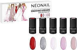 Парфумерія, косметика NeoNail Professional Wedding Dreams Collection Set (nail/polish/3mlx5) - Набір