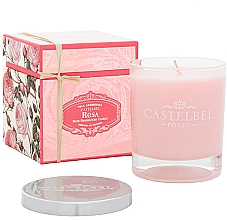 Духи, Парфюмерия, косметика Castelbel Rose Fragranced Candle - Ароматическая свеча