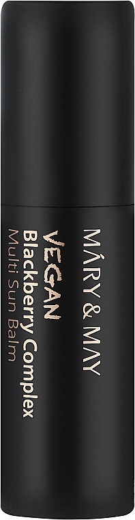 Солнцезащитный стик для лица - Mary&May Vegan Blackberry Complex Multi Sun Balm SPF50+ PA++++ — фото N1