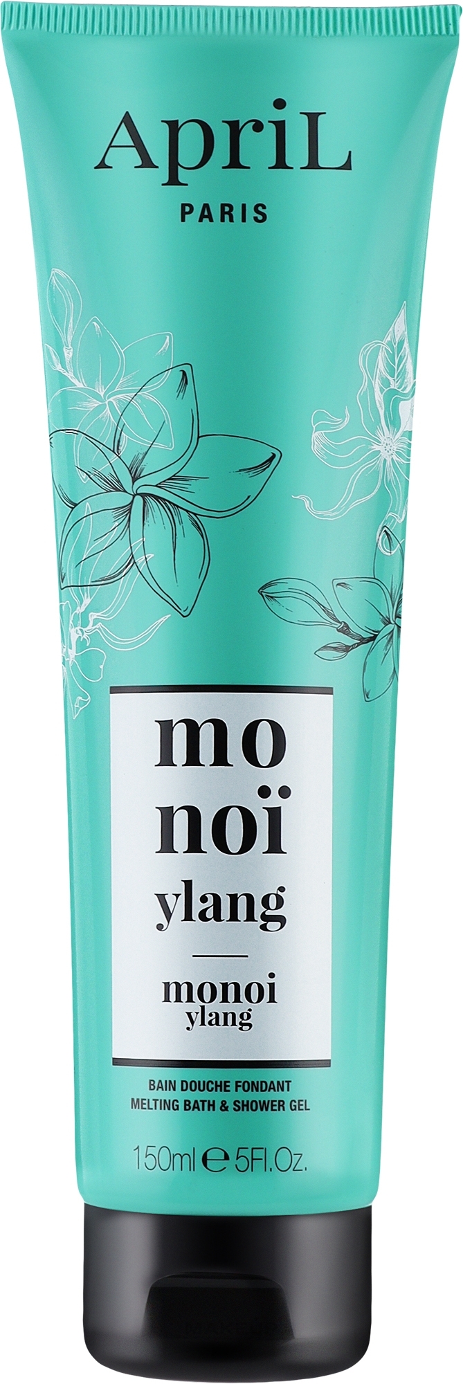 Гель для душа "Моной и иланг" - April Monoi Ylang Melting Bath & Shower Gel (туба) — фото 150ml