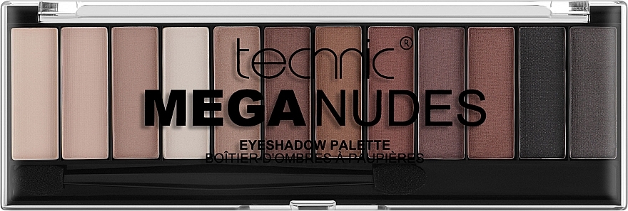 Палетка тіней для очей - Technic Cosmetics Mega Nudes­ Eyeshadow Palette — фото N2