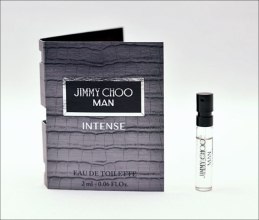 Парфумерія, косметика Jimmy Choo Jimmy Choo Man Intense - Туалетна вода (пробник)