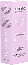 Багатофункціональна сироватка для обличчя - Numee Drops Of Benefits Soothing Shield Multi-Benefit Serum — фото N2