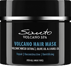 Маска для волос - Santo Volcano Spa Hair Mask — фото N1