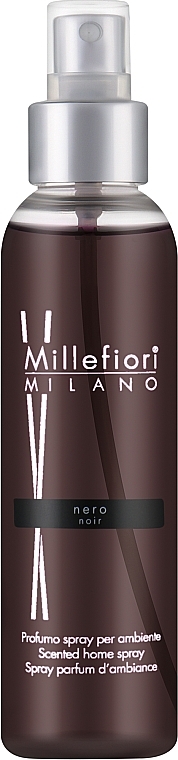 Ароматичний спрей для дому - Millefiori Milano Natural Nero Home Spray — фото N1