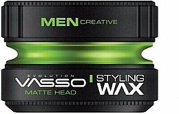 Парфумерія, косметика Віск матовий для укладання волосся - Vasso Professional Hair Styling Wax Pro-Matte Head