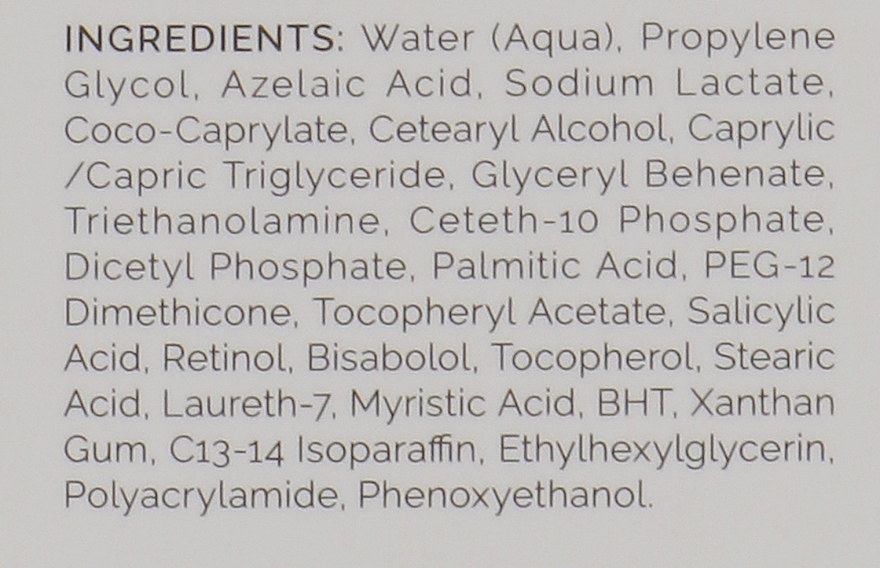 Лечебный крем с азелаиновой кислотой - Holy Land Cosmetics Renew Formula Treatment Cream With Azelaic Acid — фото N4