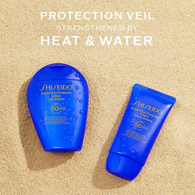 Сонцезахисний крем для обличчя - Shiseido Expert Sun Protector SPF 50 — фото N5