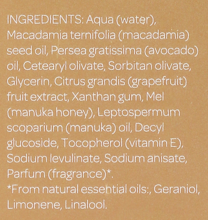 Гель для вмивання, для нормальної і сухої шкіри - Natural Being Manuka Cleanser — фото N4