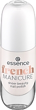 Духи, Парфюмерия, косметика Лак для ногтей - Essence French Manicure Sheer Beauty Nail Polish
